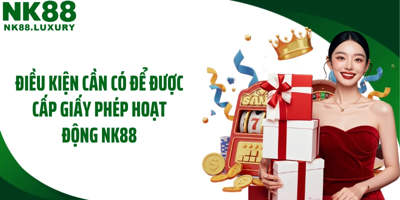 Điều kiện cần có để được cấp giấy phép hoạt động NK88