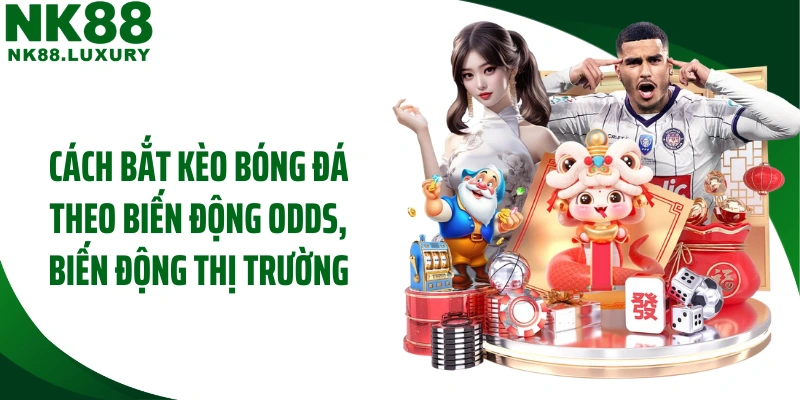 Cách bắt kèo bóng đá theo biến động odds, biến động thị trường