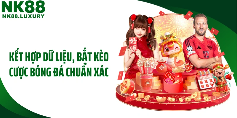 Kết hợp dữ liệu, bắt kèo cược bóng đá chuẩn xác